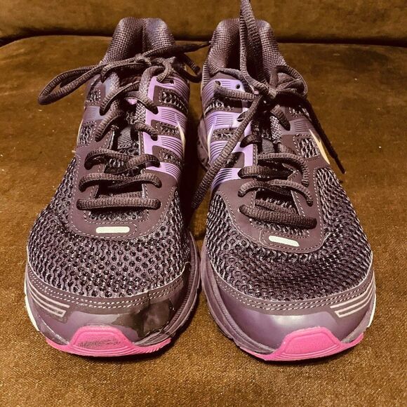 Excellent Nike Zoom Structure 16 Purple Eggplant Pink Womens 9 US 40.5 EUR - Picture 3 of 9